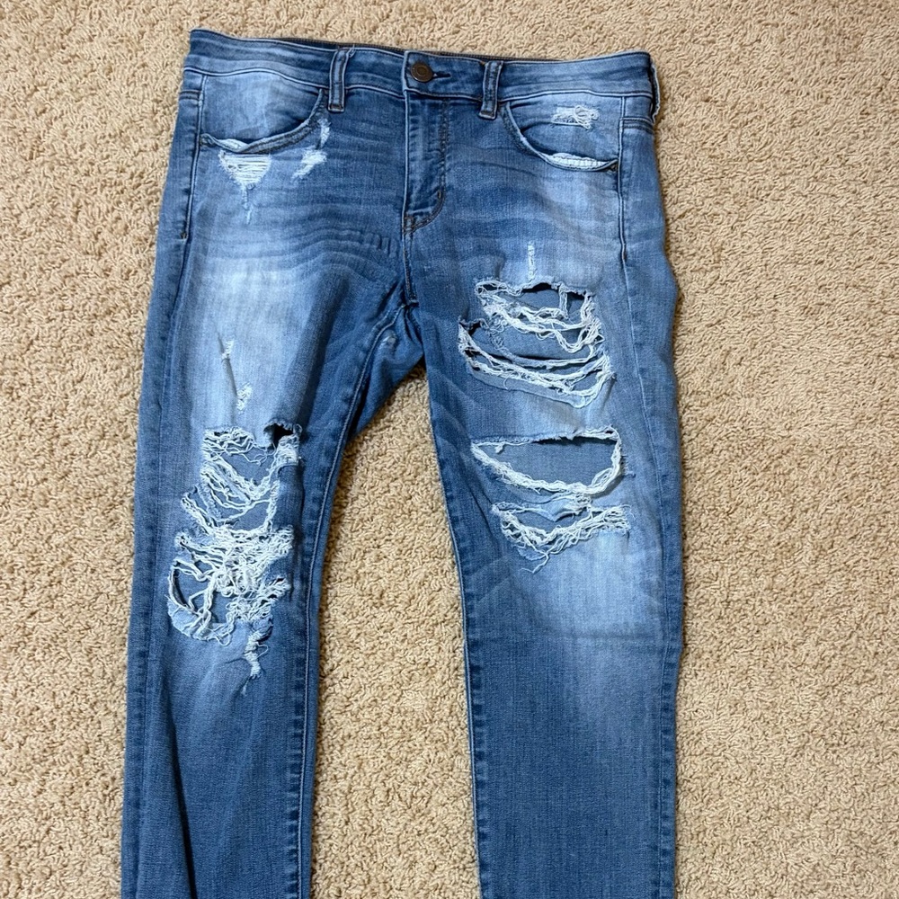 American Eagle Outfitters Light Blue Denim Jeans
